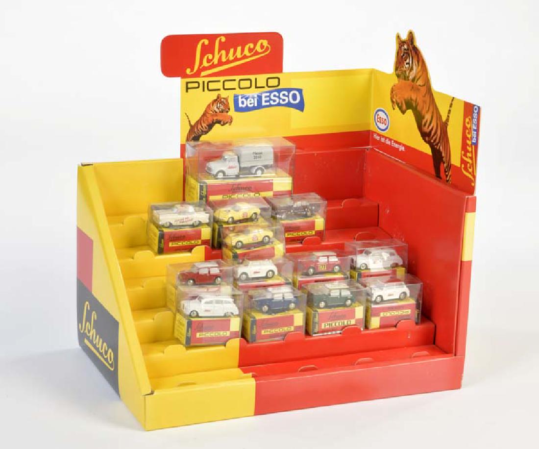 Schuco, Werbedisplay Esso fuer Piccolos (mit 13 (1 of 1)