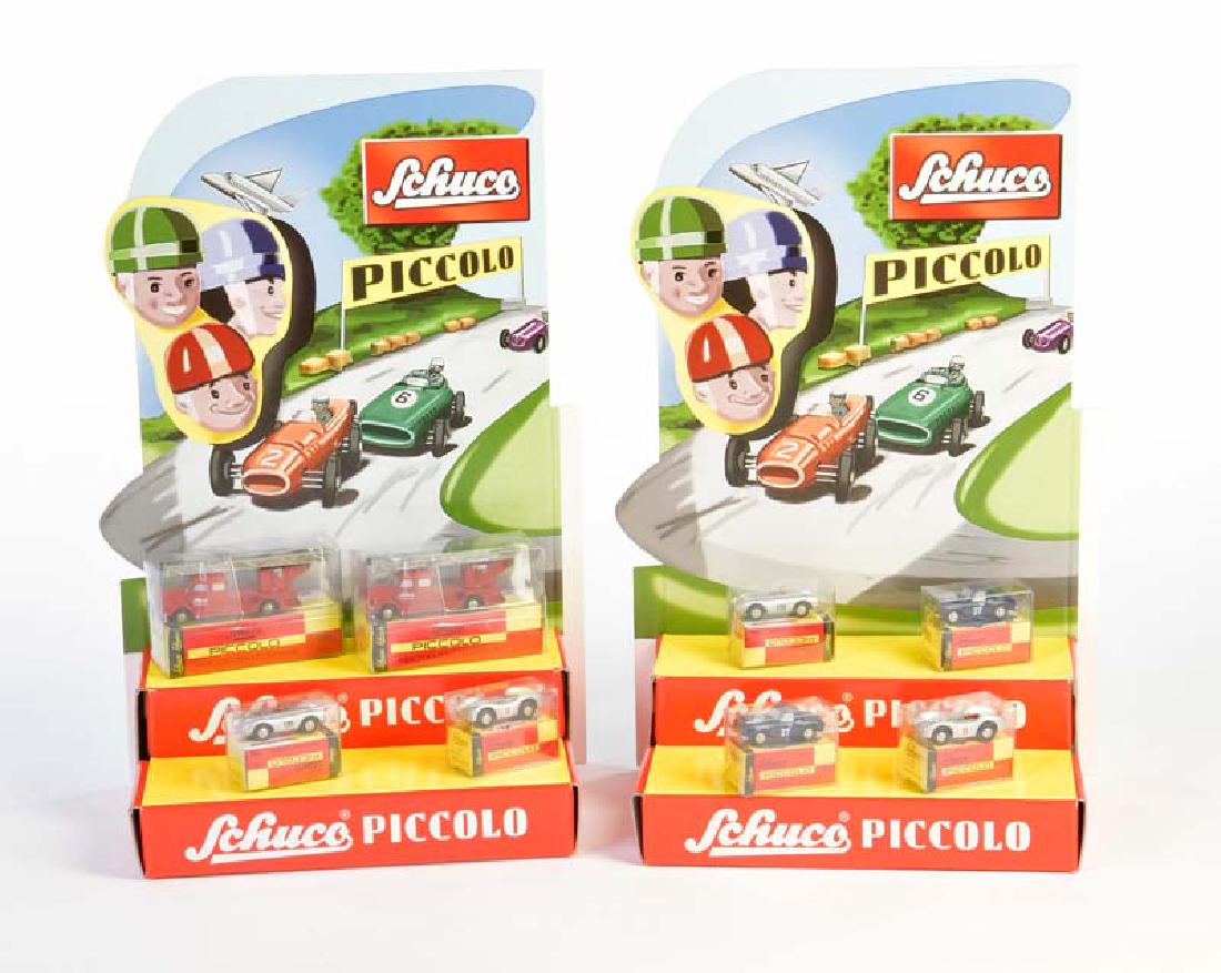 Schuco, 2x Piccolo Werbe Display mit 4 Modellen (1 of 1)