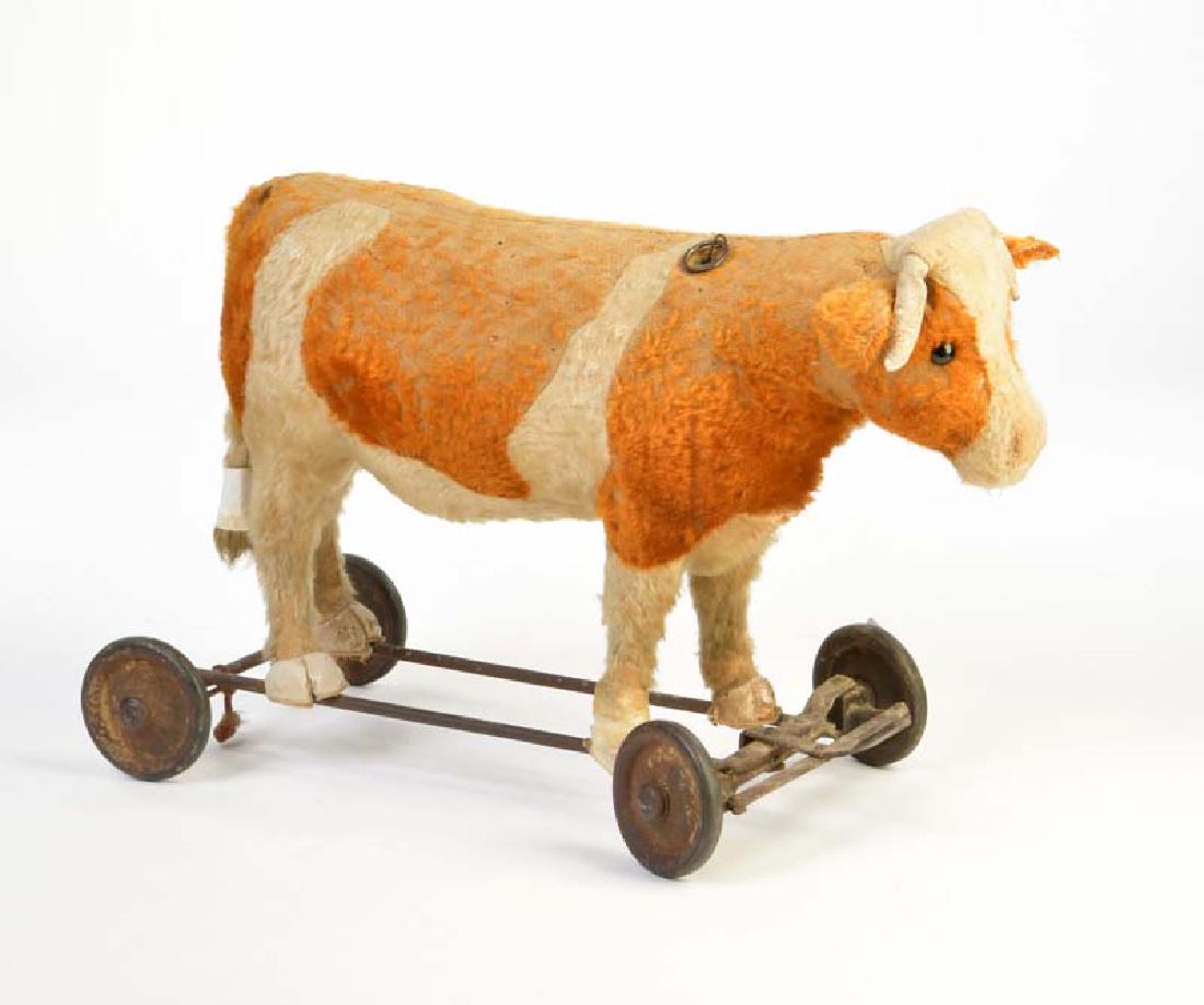 Steiff, Ochse auf Raedern um 1920 (1 of 1)