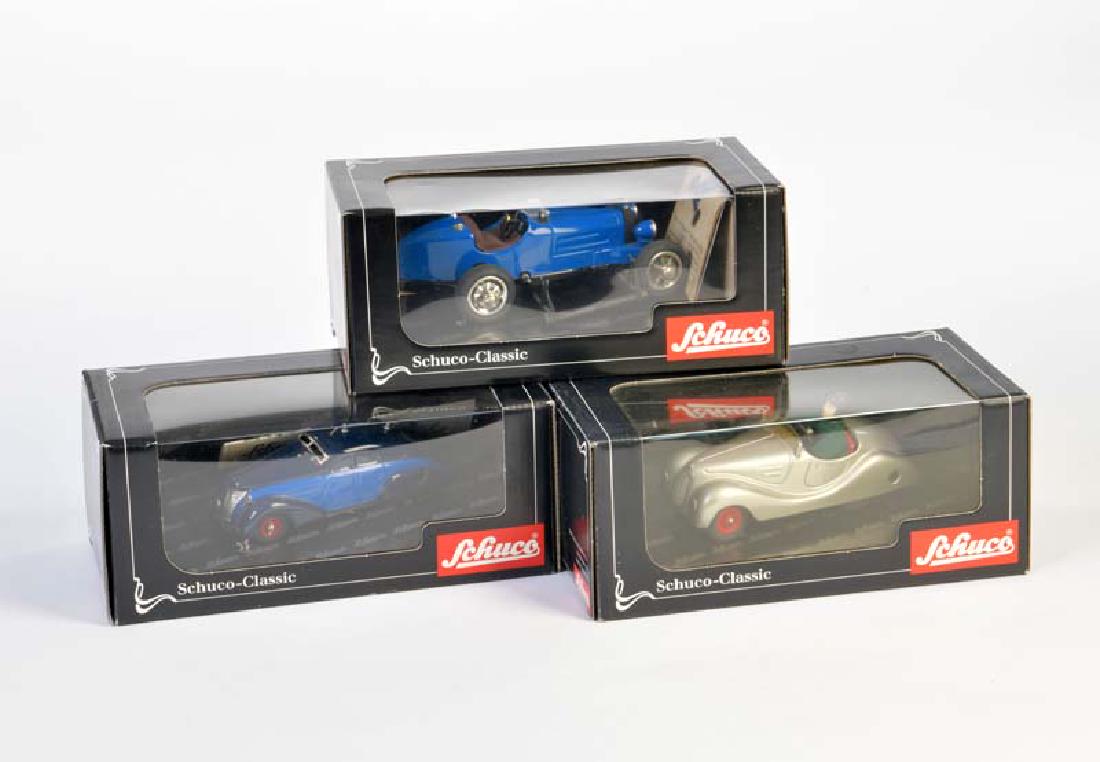 Schuco, 3 Replikas (Radio Auto 5000, Akustico 2002, (1 of 1)