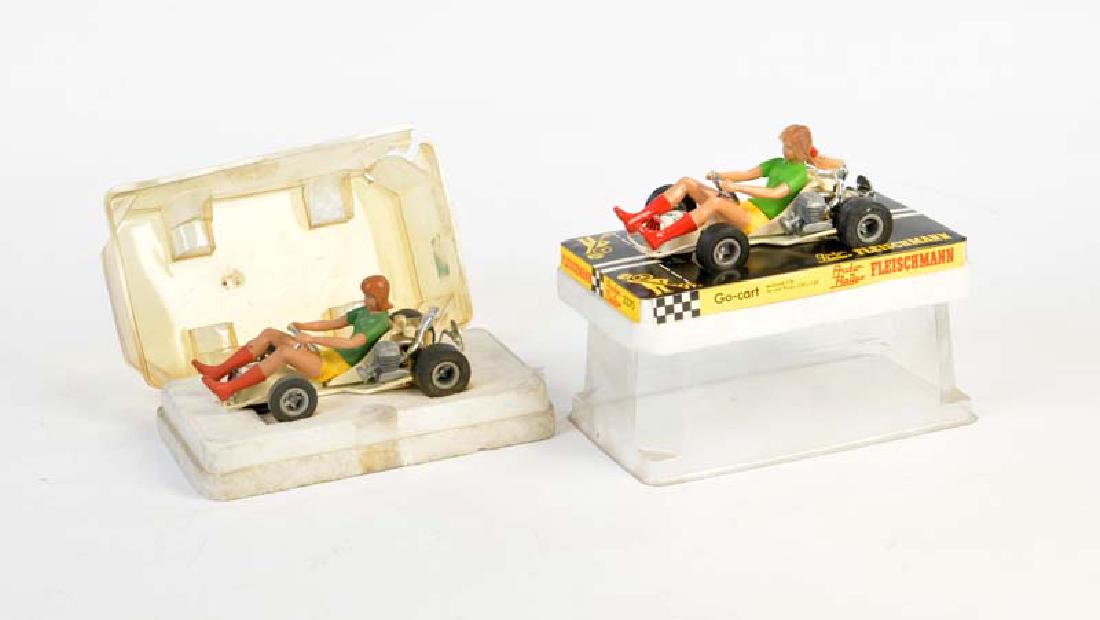 Fleischmann, 2x Go Cart Auto Rallye (1 of 1)