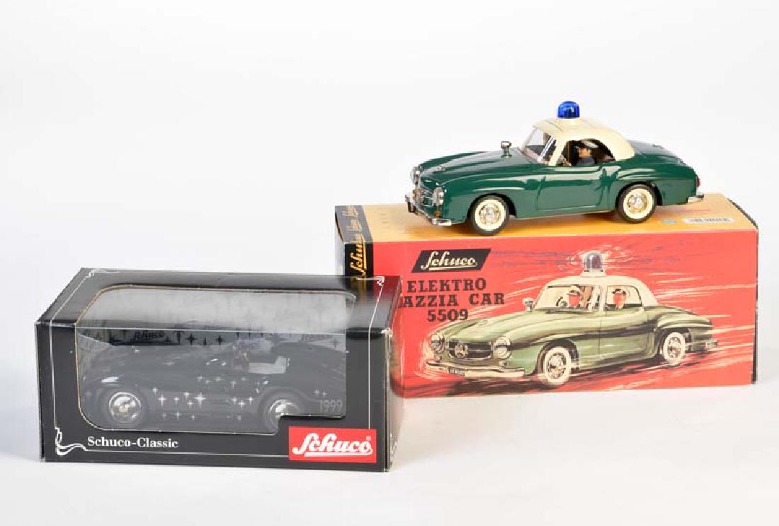 Schuco, Elektro Razzia Car 5509 + Studio III "Mercedes (1 of 1)