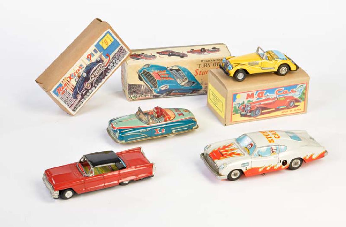 Daiya, ATC u.a., 4 Fahrzeuge (Stunt Car, Cadillac u.a.) (1 of 1)