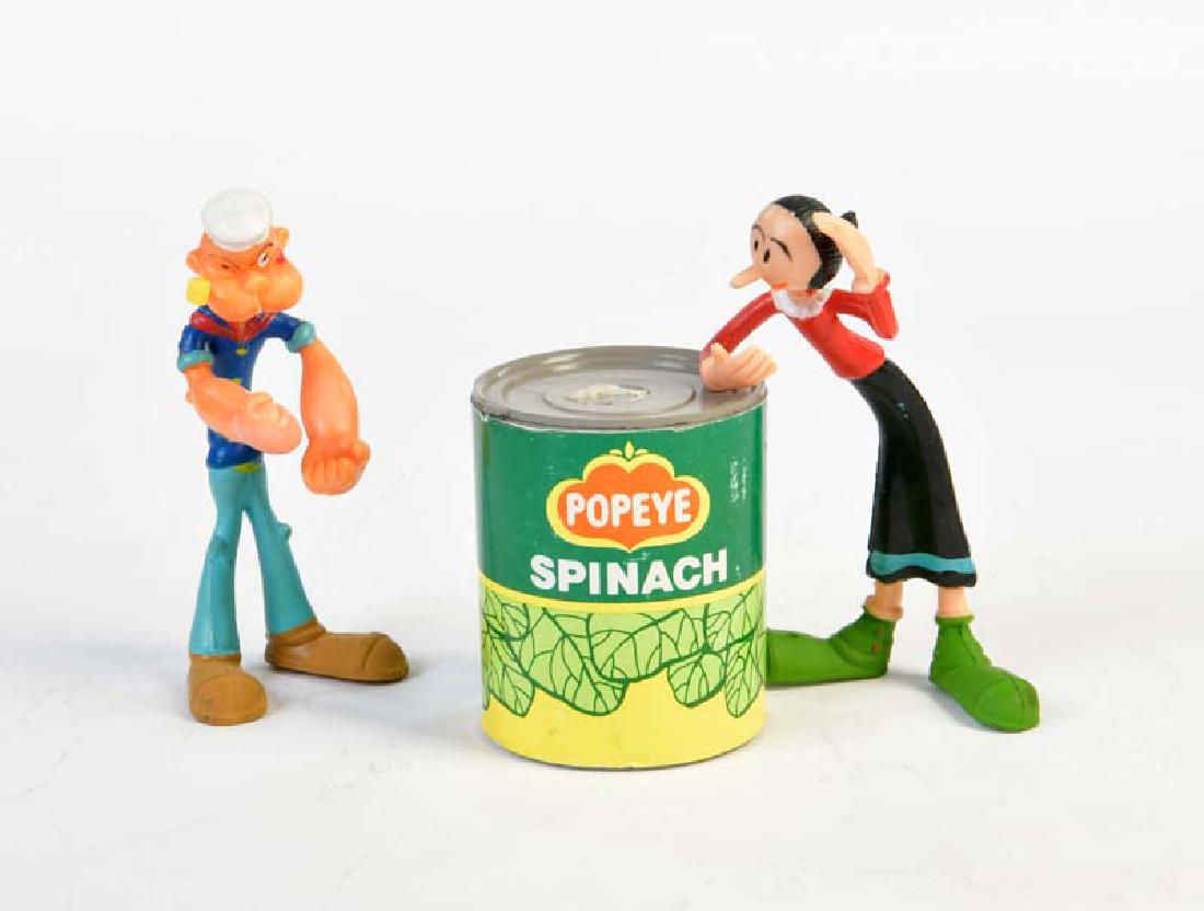 Popeye, 2 Figuren + Spinatdose (1 of 1)