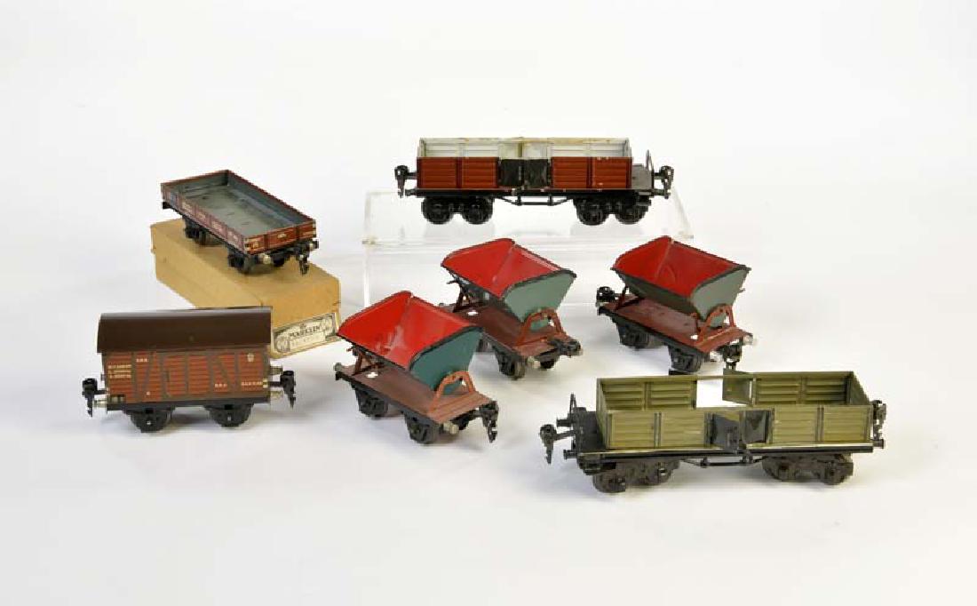 Marklin, 7 Gueterwagen (1 of 1)