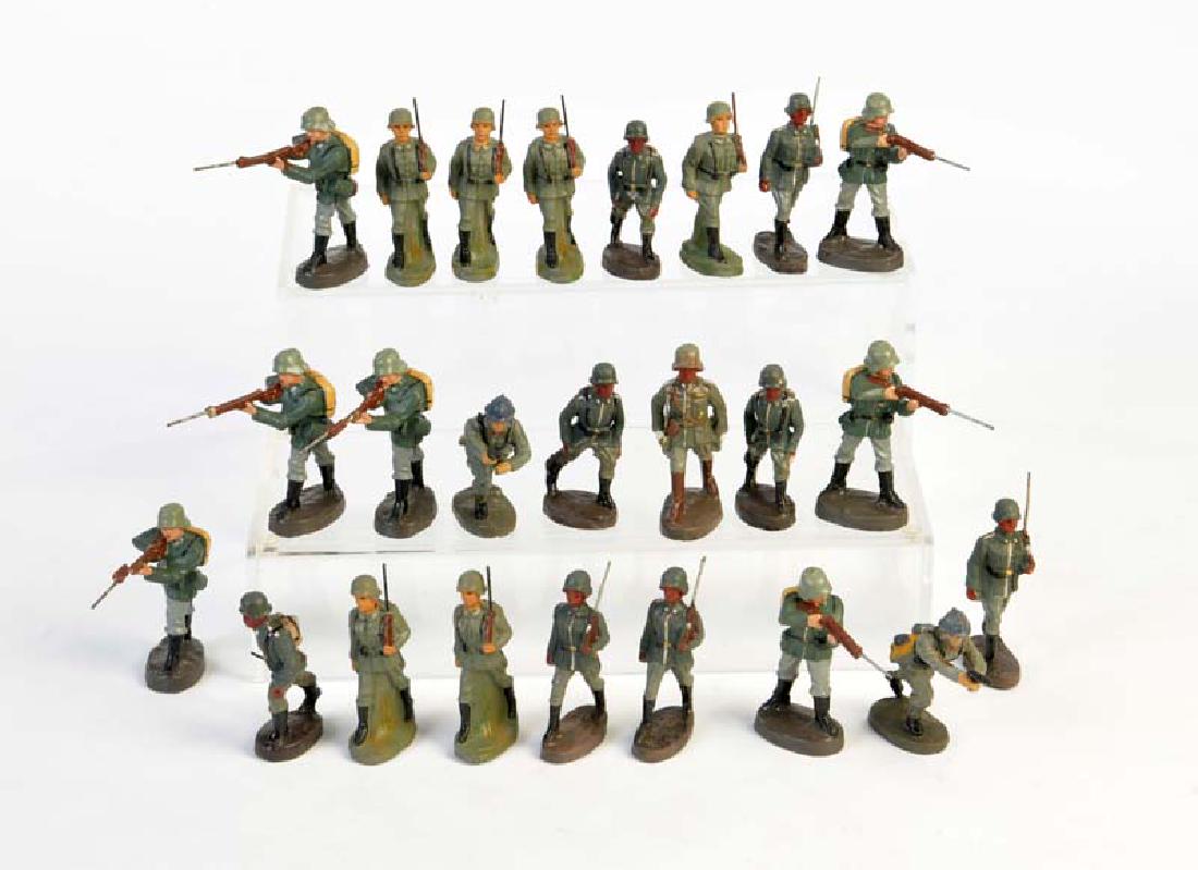 Elastolin, F.F. u.a., Konvolut Massefiguren (1 of 1)