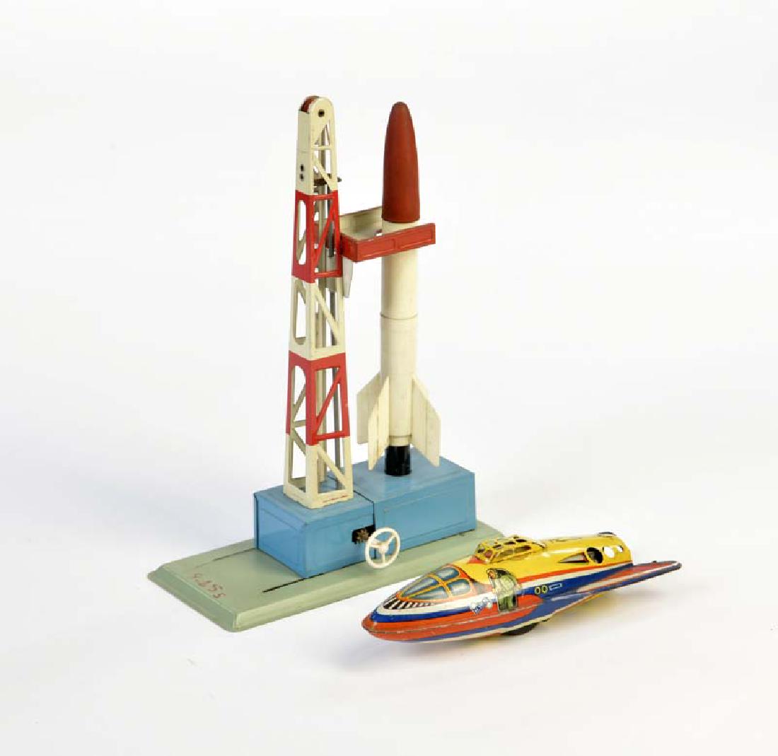 HWN, Strenco, Rakete + Abschussrampe (1 of 1)