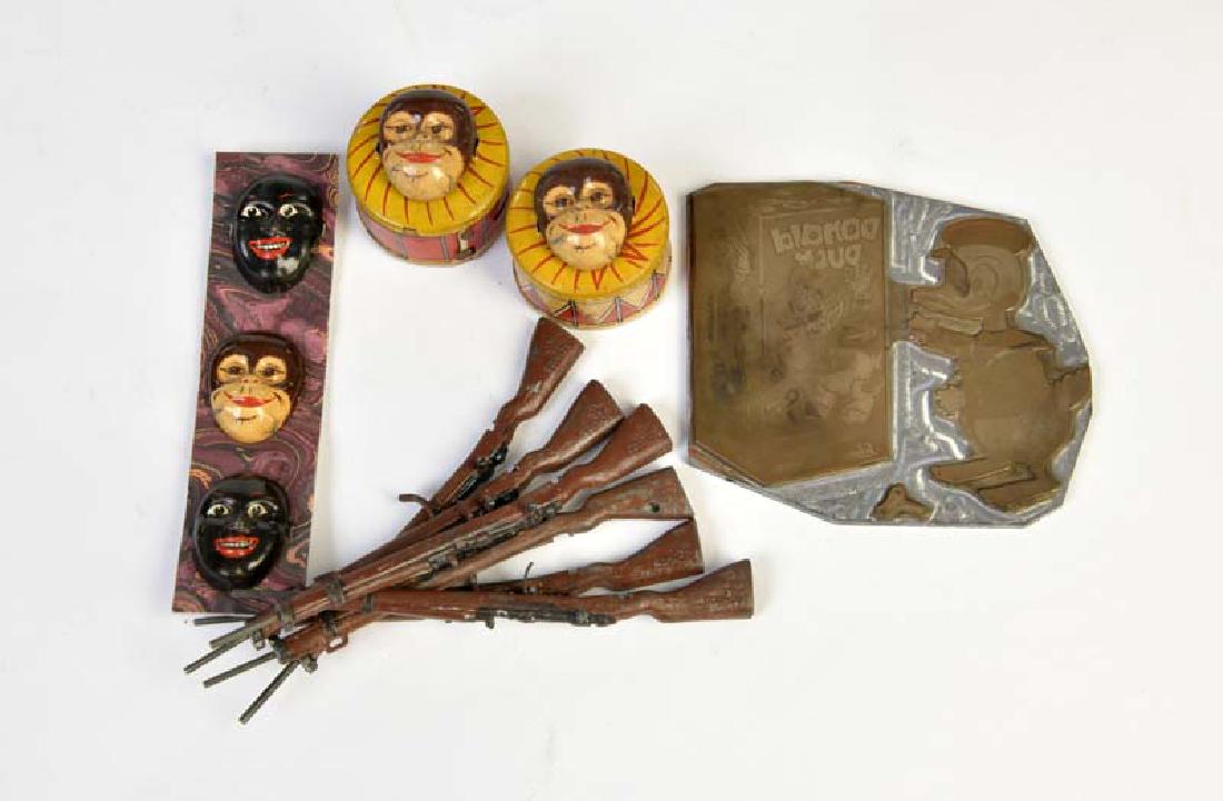 Schuco ?, Prototypen (Druckplatte Donald, Gesichter, (1 of 1)