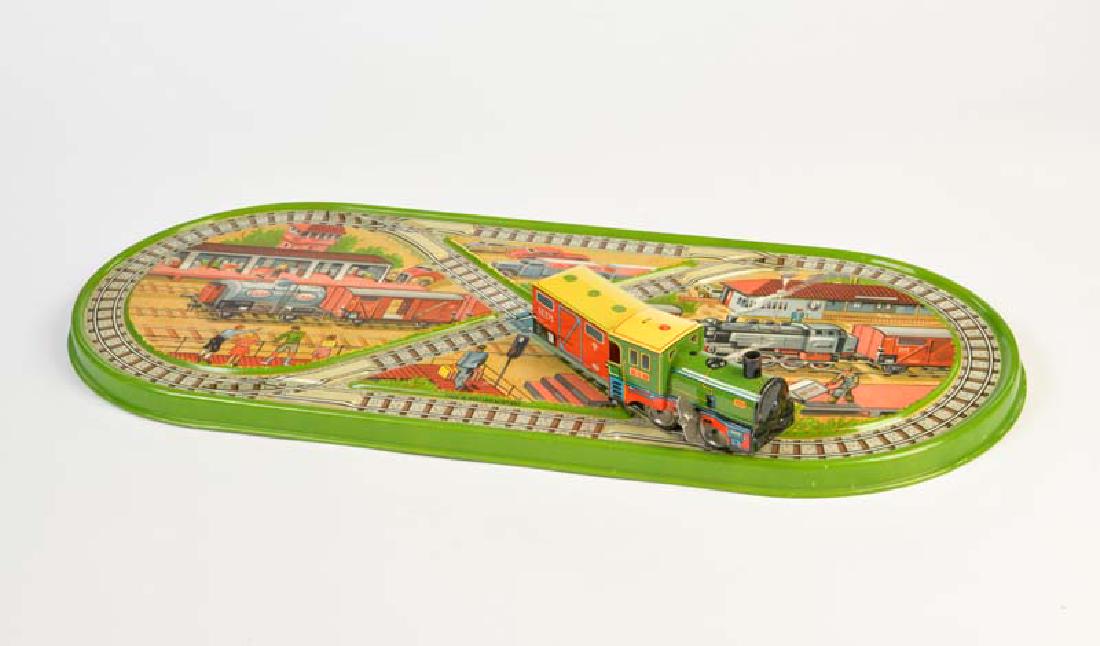 Technofix, Rangierbahn im Oval + Lok mit Wagen (1 of 1)