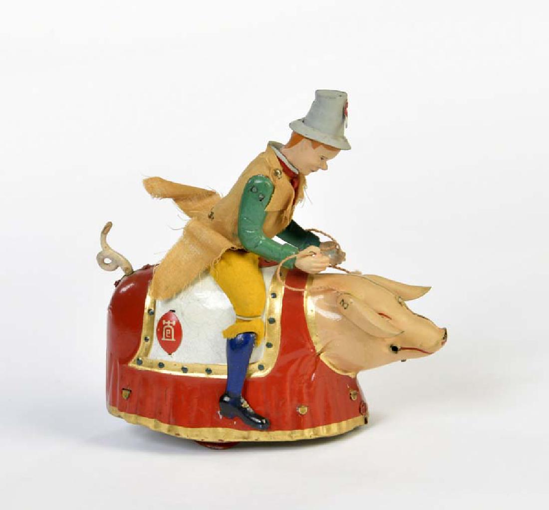 Lehmann, Schweinereiter: Lehmann, Schweinereiter, Germany pw, tin, cw ok, min. paint d., C 1-