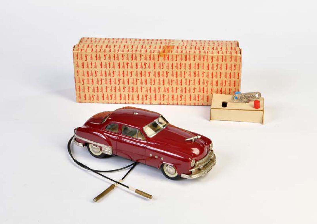 Schuco, Ingenico: Schuco, Ingenico, US Z. Germany, tin, min. paint d., box C 1-, C 2