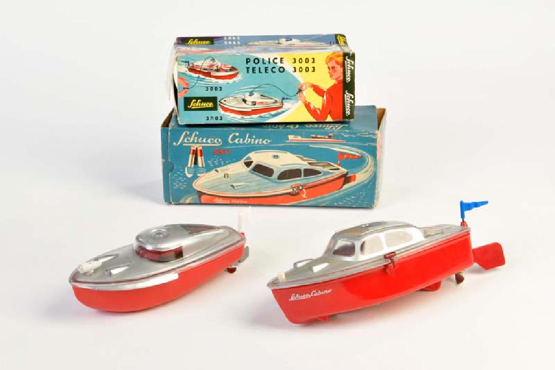 Schuco, 2 Boote Teleco + Cabino (1 of 1)