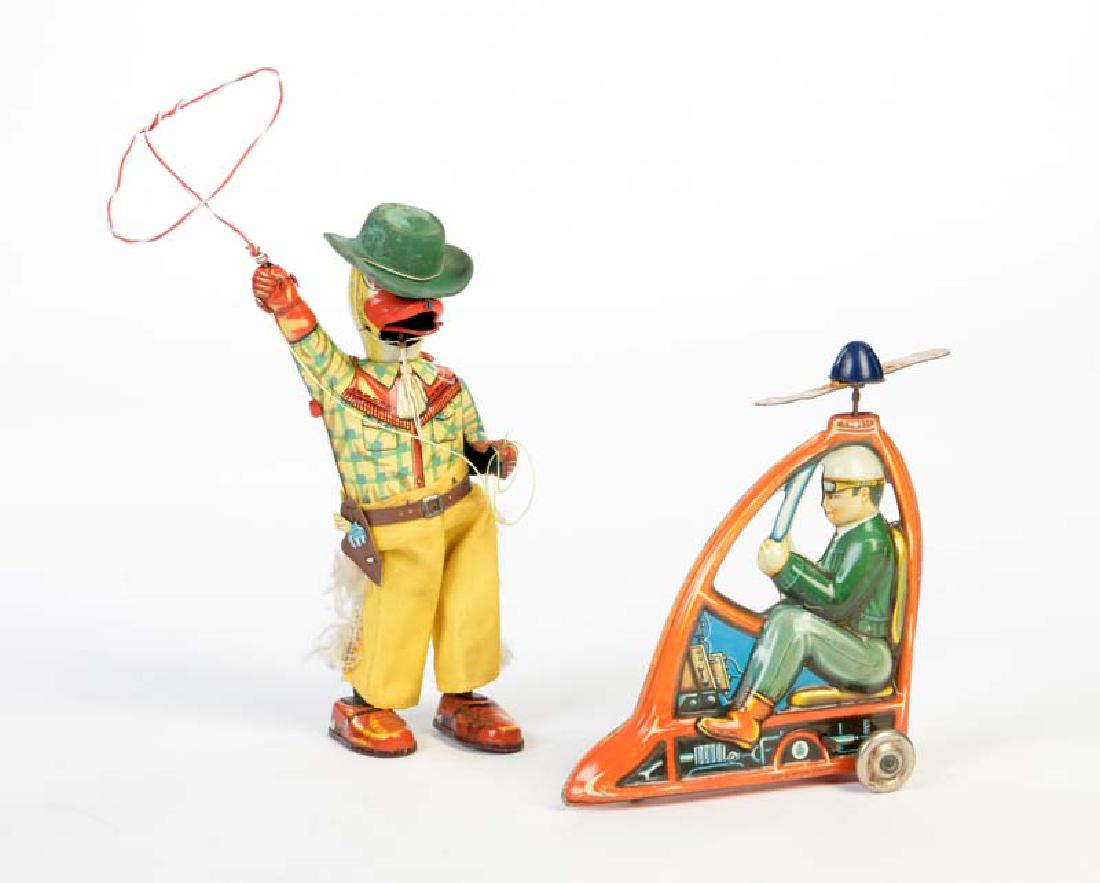 Niedermeier u.a., Helikopter + Cowboy Gans mit Lasso (1 of 1)