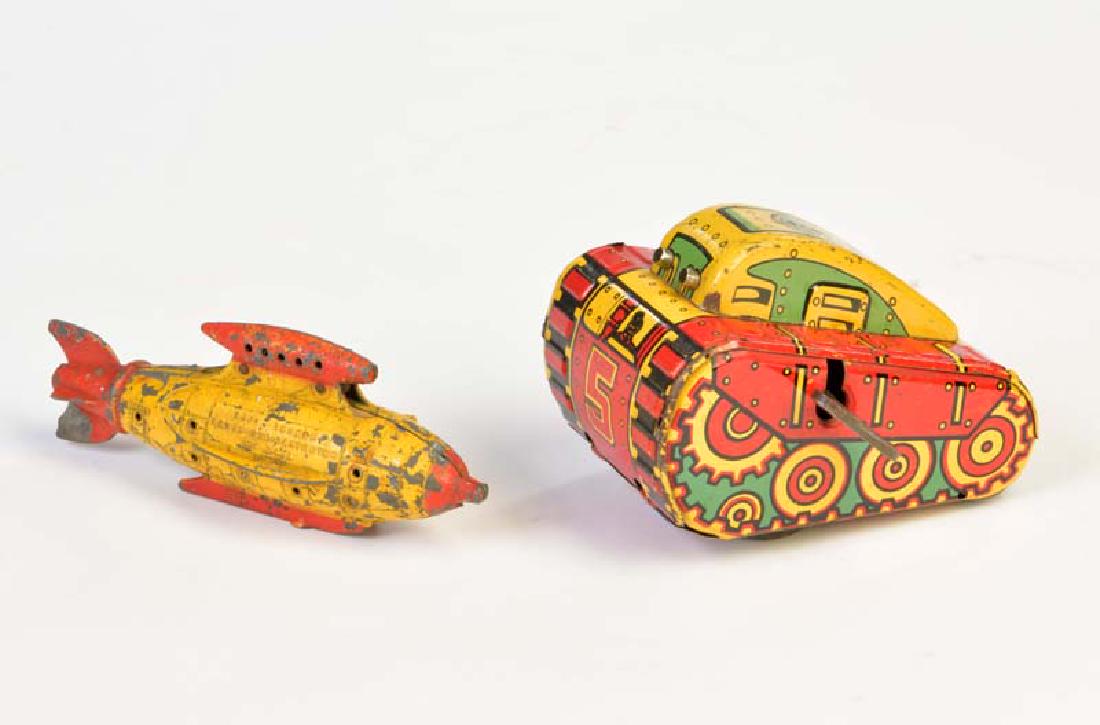 Marx, Space Tank + Tootsietoy, Buck Rogers Venus Space (1 of 1)