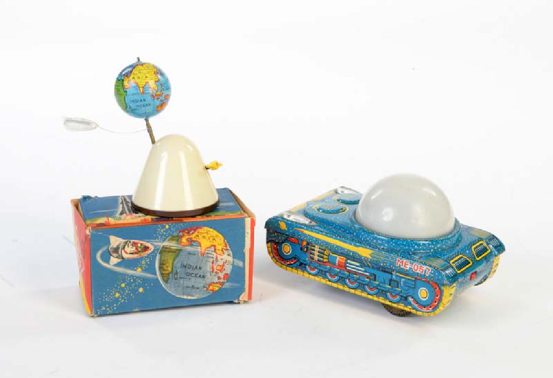 Koehler, Rakete mit Hund Laika + Space Tank (1 of 1)