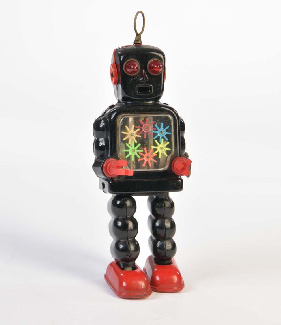 K.O., High Wheel Robot: K.O., High Wheel Robot, Japan, 26 cm, Blech, UW ok, faellt um im Laufen, sonst guter Zustand