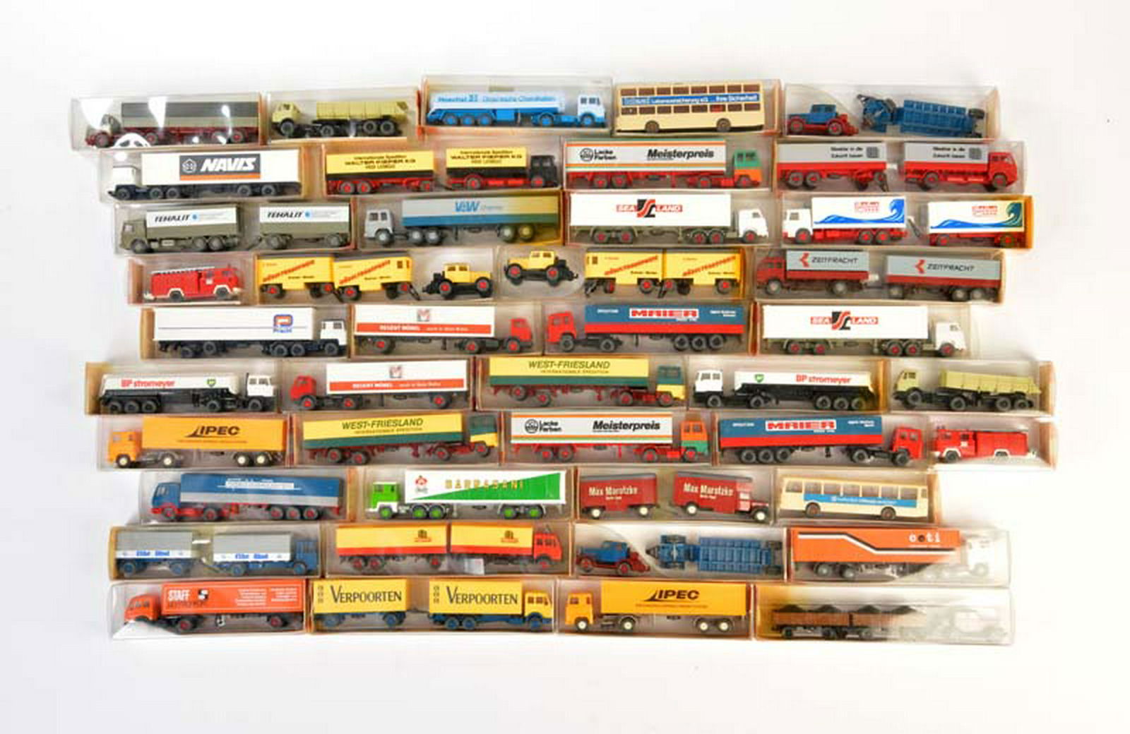 Wiking, Konvolut Fahrzeuge, meist LKW ca. 50 Stueck (1 of 1)