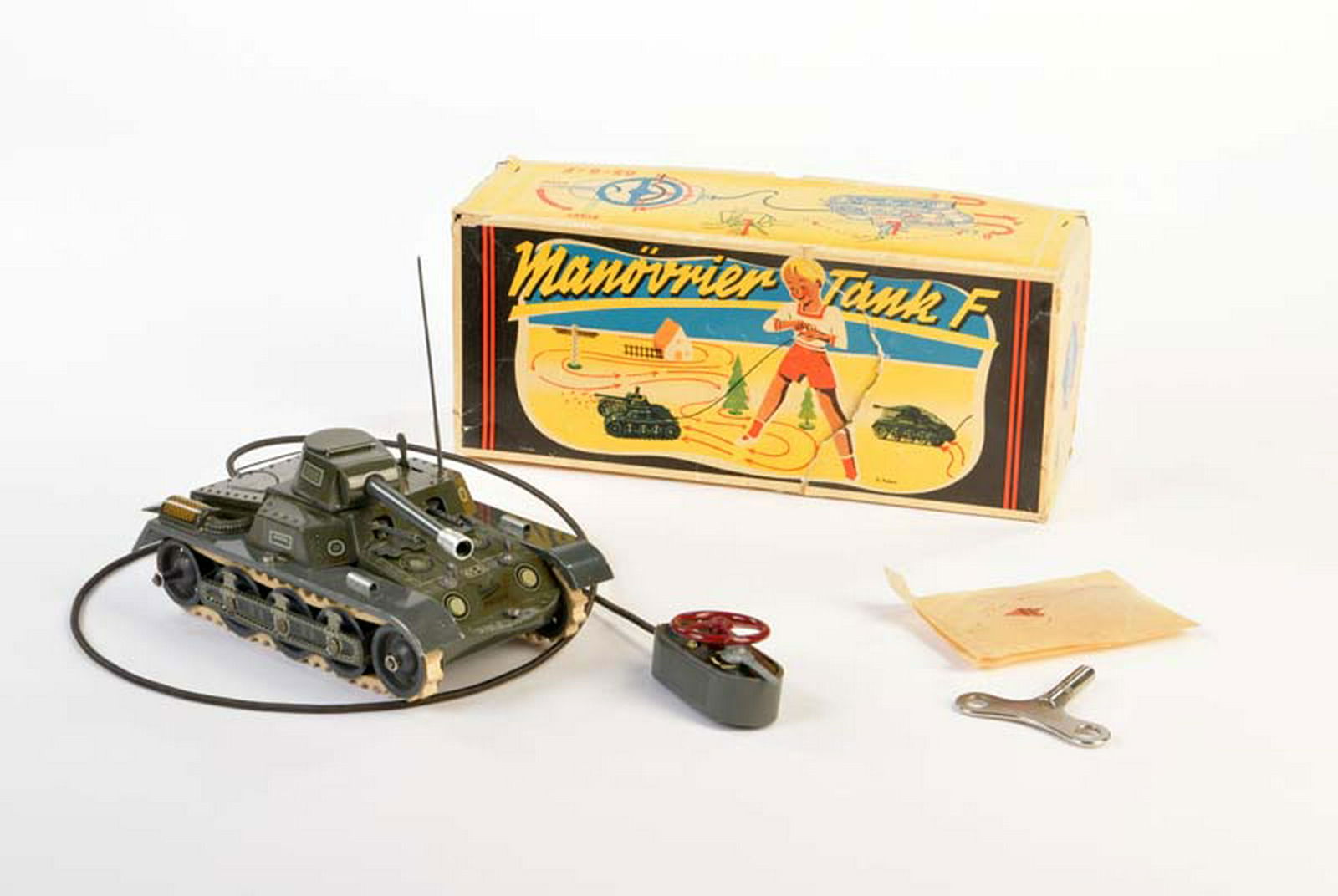 Gescha, Manoevrier Tank mit Fernsteuerung (1 of 1)