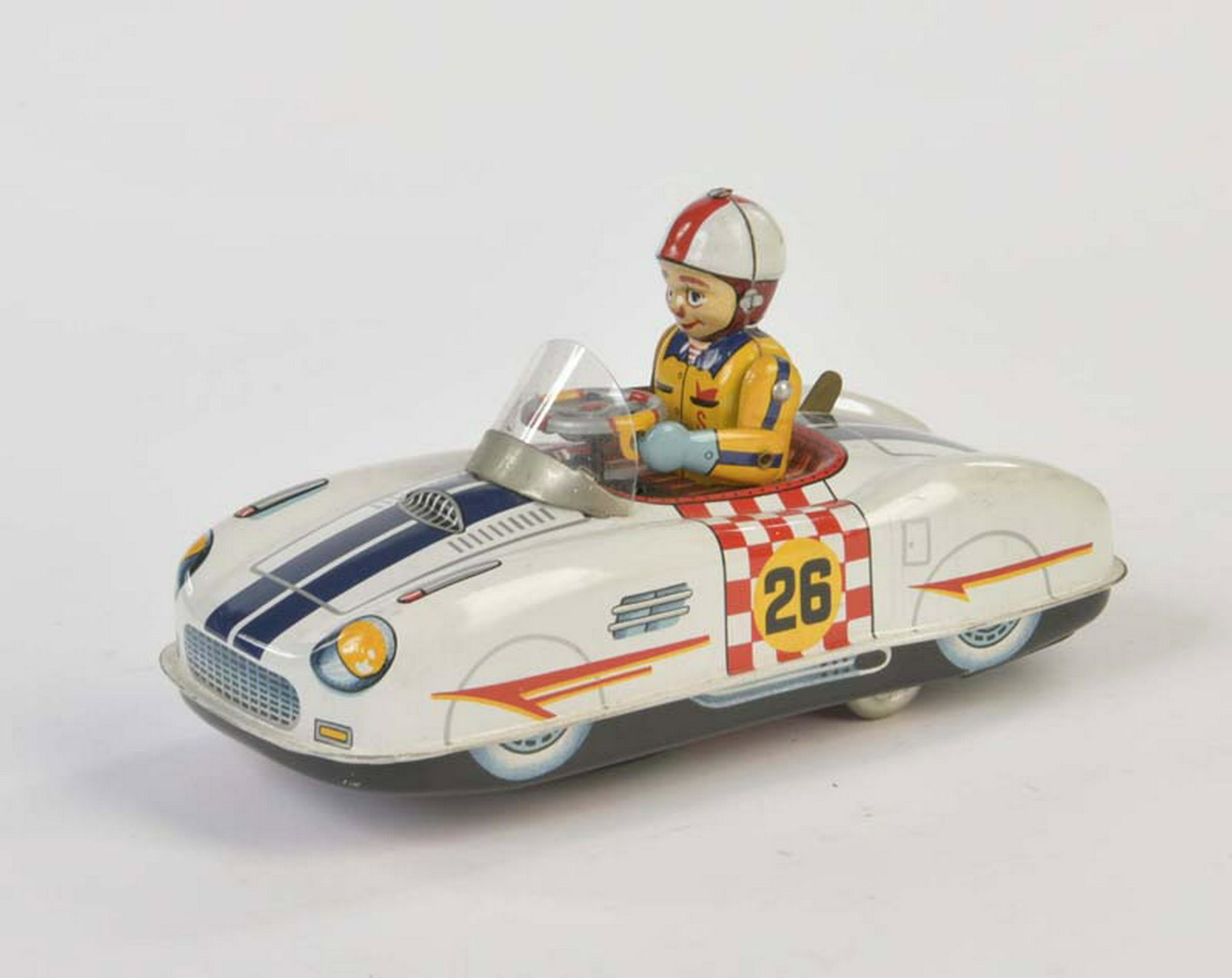 Yonezawa, Rennwagen: Yonezawa, Racing Car, Japan, tin, bat. drive defective, C 2