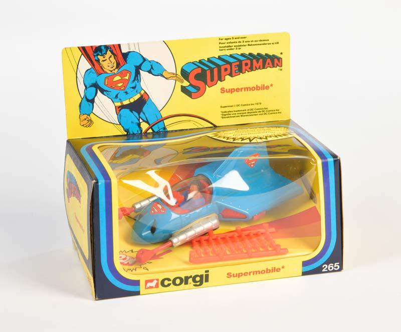 Corgi, Superman Supermobile 265: Corgi, Superman Supermobile 265, Great Britain, diecast, box C 1, C 1