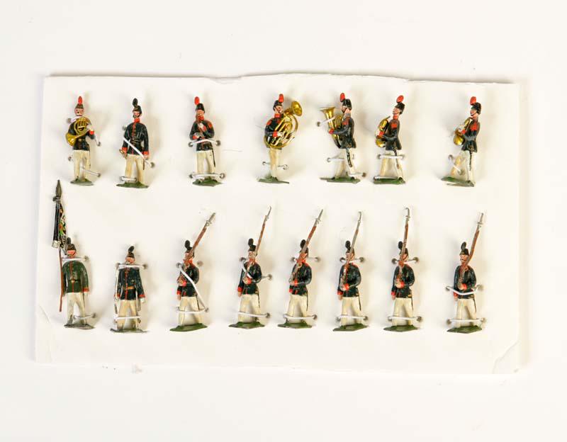 Heyde ?, 15 preussische Jaeger + Musiker zu Fuss (1 of 1)