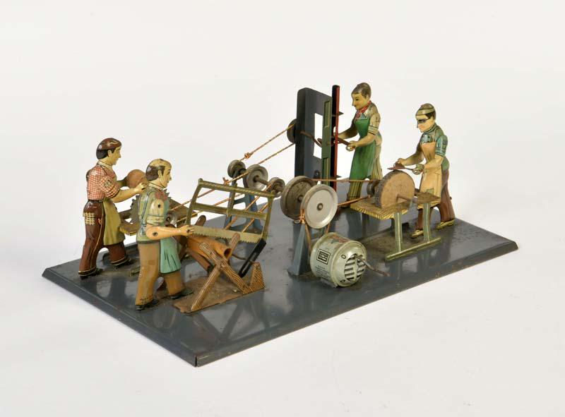 Arnold, Werkstatt: Arnold, Factory, US Z. Germany, tin, function is stuck, paint d., connection strings replaced, C 2-