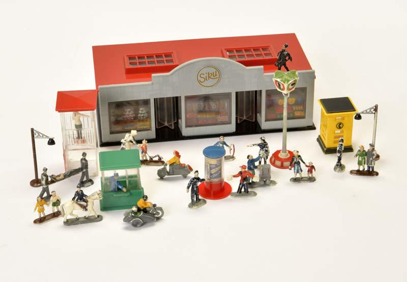 Siku, Konvolut Laden, Polizeiturm, Telefonzelle, (1 of 1)