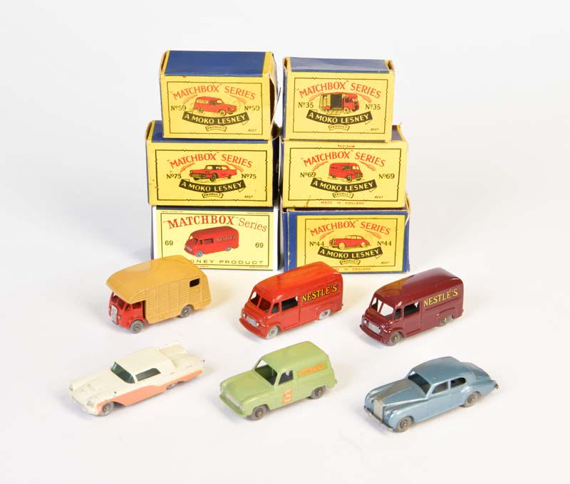 Matchbox, 6 Autos (1 of 1)