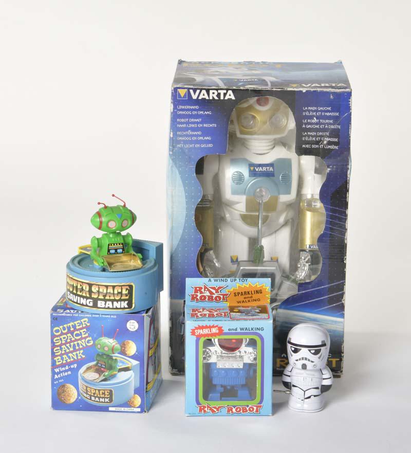 Konvolut Varta Roboter, Ray Robot, Outer Space Alien + (1 of 1)