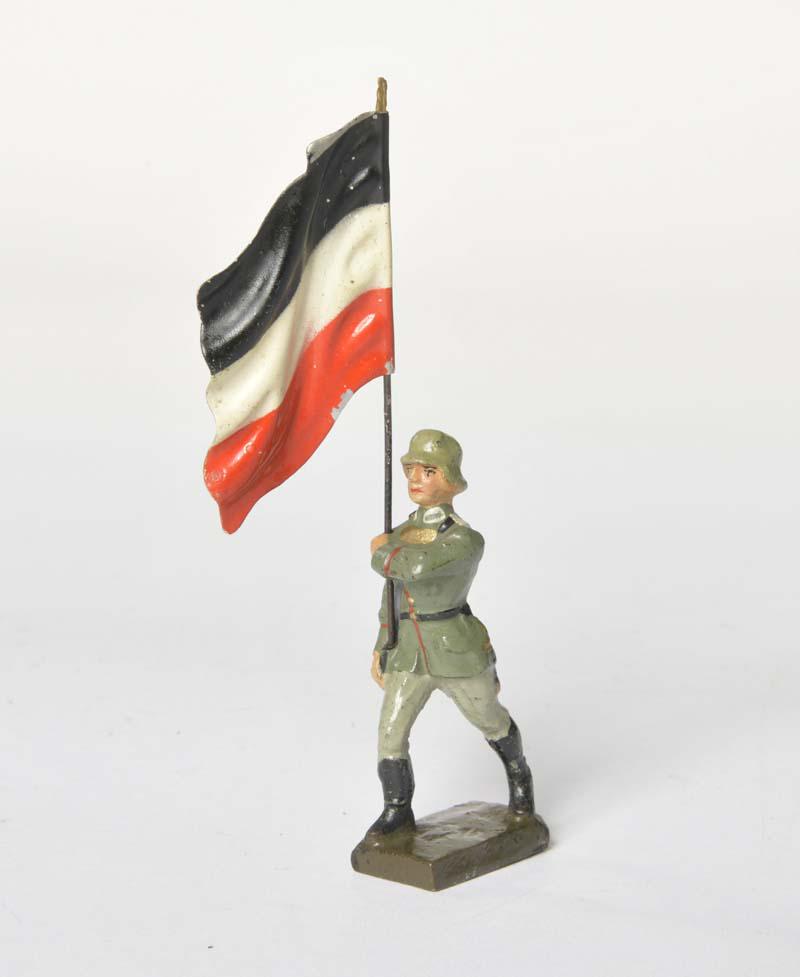 Lineol, Fahnentraeger: Lineol, Standard Bearer, Germany pw, min. paint d., C 2+