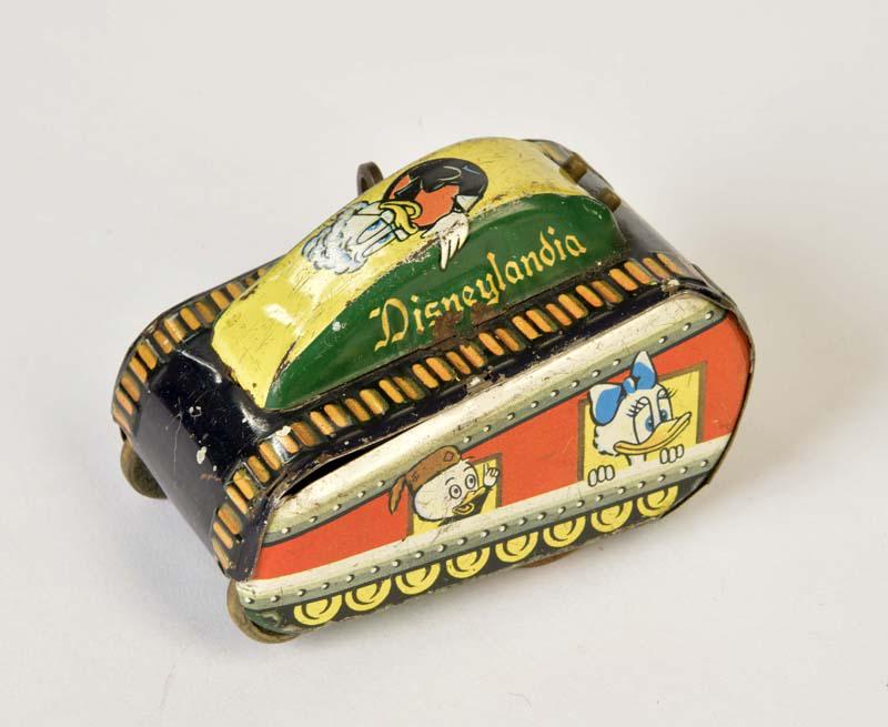 Disney Panzer "Disneylandia": Disney Tank "Disneylandia", Mexico, tin, cw ok, paint d., C 2-