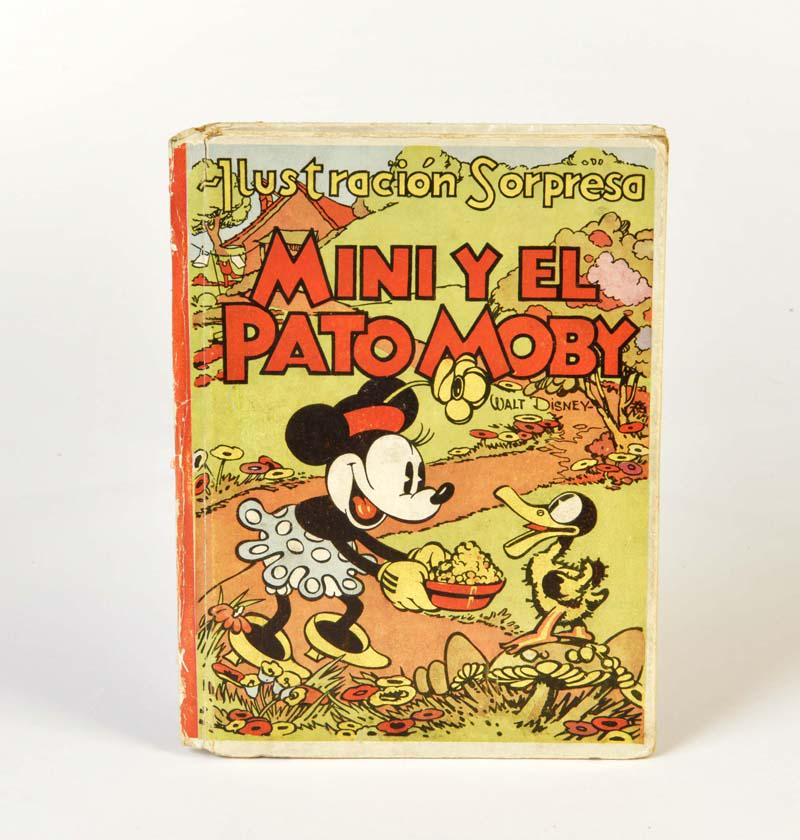 Buch "Mini y el Pato Moby": Book "Mini y el Pato Moby", Spain, 1934, bonding slightly loose, C 2