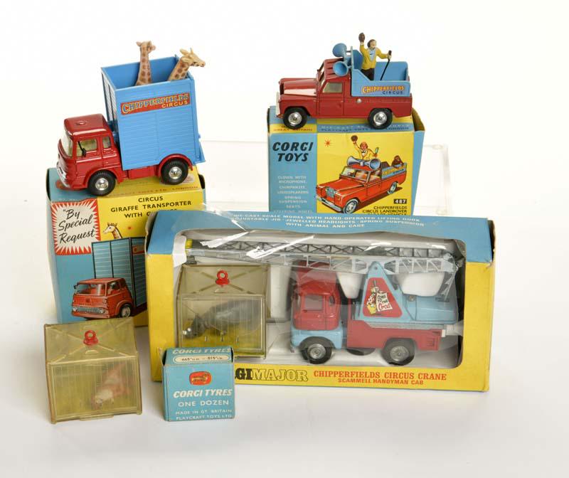 Corgi Toys, Konvolut Chipperfield Circus (1 of 1)