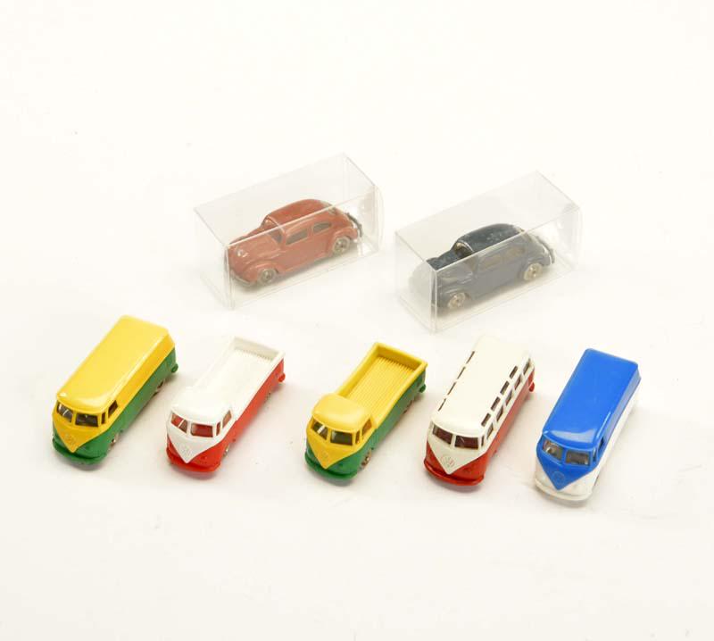 Lego, 5x VW T 1 Bus + 2 Kaefer (1 of 1)