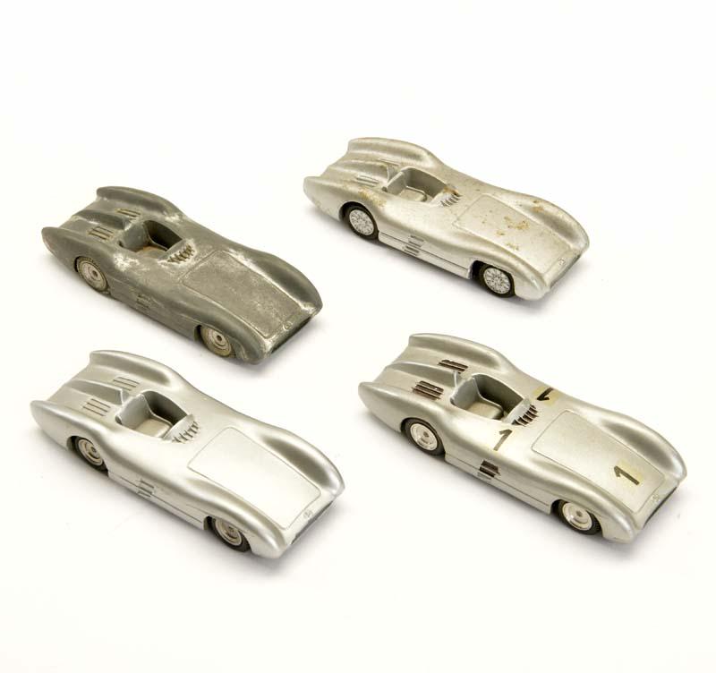 Maerklin, 4 Mercedes Rennwagen (1 of 1)