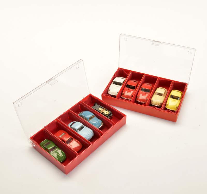 Faller AMS, 7x Porsche + VW + 2 Karossen, 1x Motor (1 of 1)