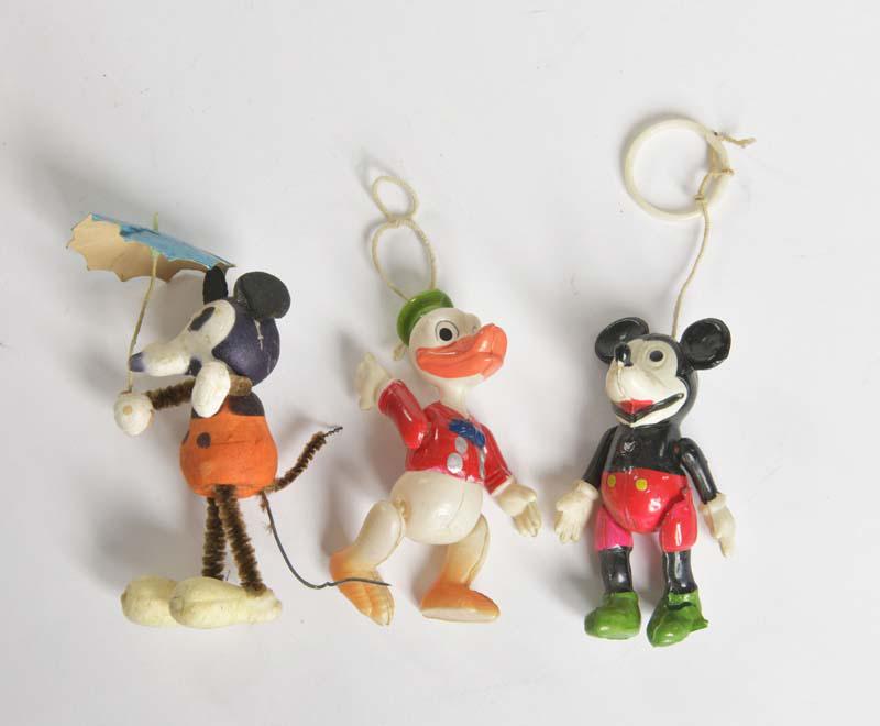 Konvolut Disney, 2x Zelluloid + Micky uralt (1 of 1)