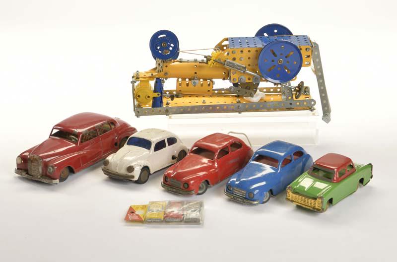 Chad Valley, Meccano u.a., Konvolut Blechspielzeug (1 of 1)