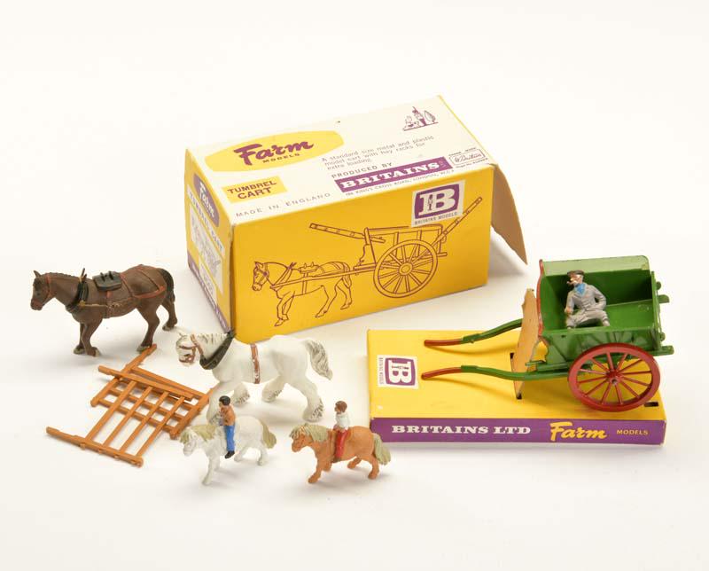 Britains, Farm Models Kutsche, Reiter u.a. (1 of 1)