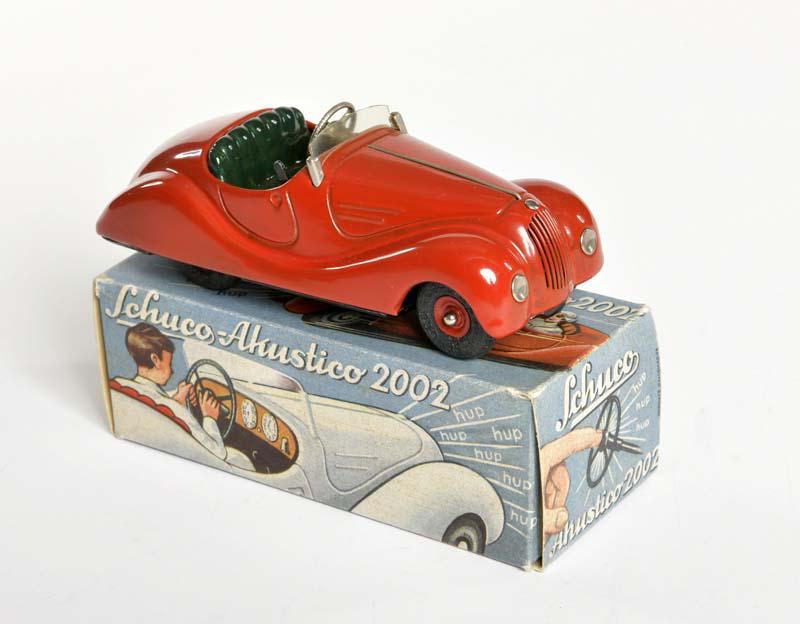 Schuco, Akustico 2000: Schuco, Akustico 2000, US Z. Germany, tin, cw ok, box C 1, C 1