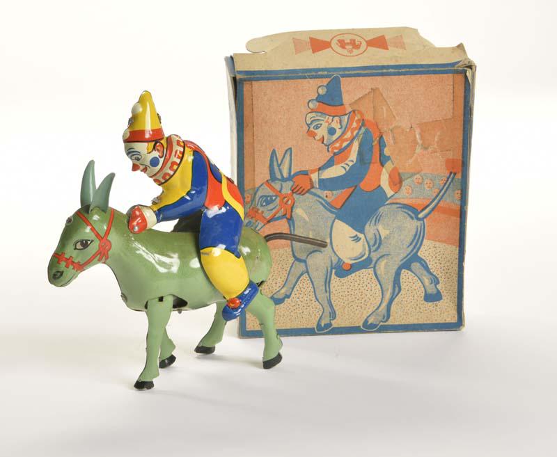 B & S, Clown auf Esel (1 of 2)