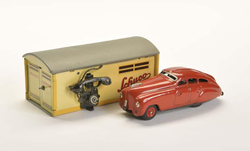 Schuco, Limousine 1750 + Garage (1 of 3)