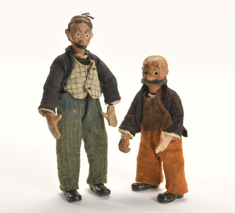 Bucherer, 2 Saba Figuren (Kupfergelenkpuppen) (1 of 2)