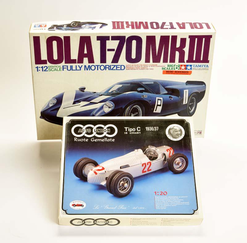 Tamiya Lola T-70 + Auto Union Tipo C Baukasten (1 of 1)