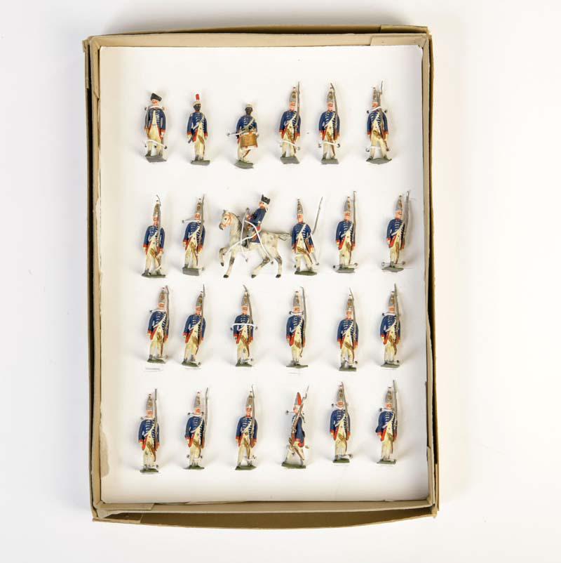 Heyde, "Alter Fritz" zu Pferd + 23 Preussen zu Fuss (1 of 1)