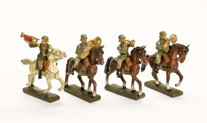 Lineol, 4 Reiter als Musiker (1 of 1)