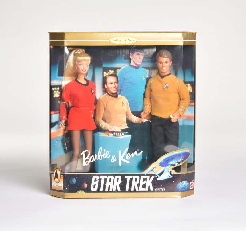 barbie & ken star trek gift set