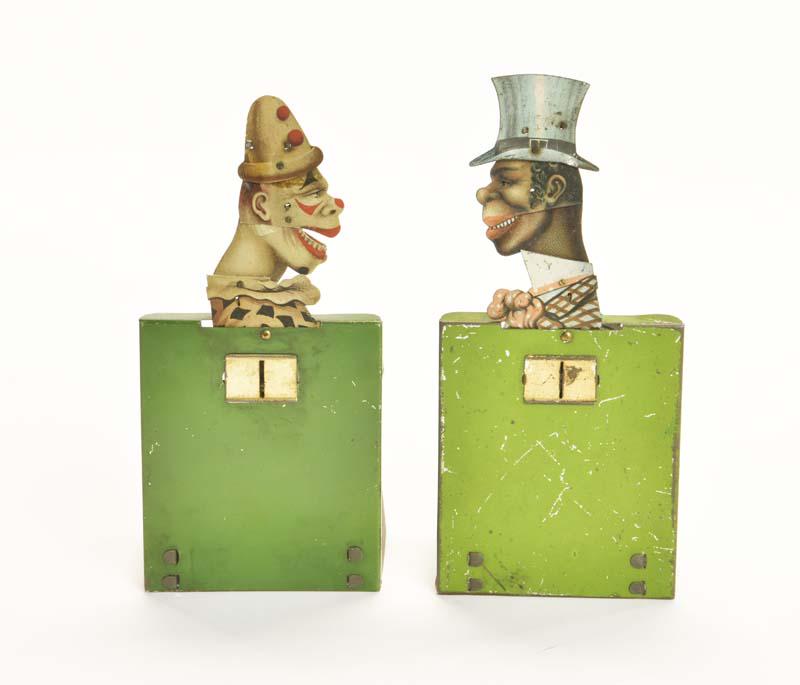 2 Automaten Gesichter Clown + Afrikaner (1 of 2)