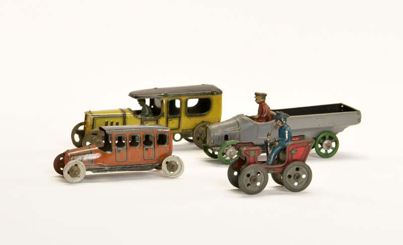 Issmayer, Distler u.a., 4 Penny Toy Fahrzeuge (1 of 1)