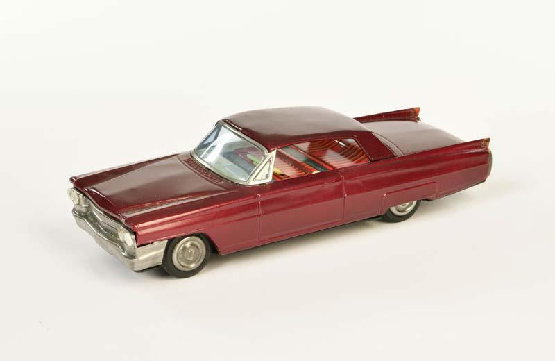 Ichiko, Cadillac: Ichiko, Cadillac, Korea, tin, friction ok, repainted, otherwise very good condition